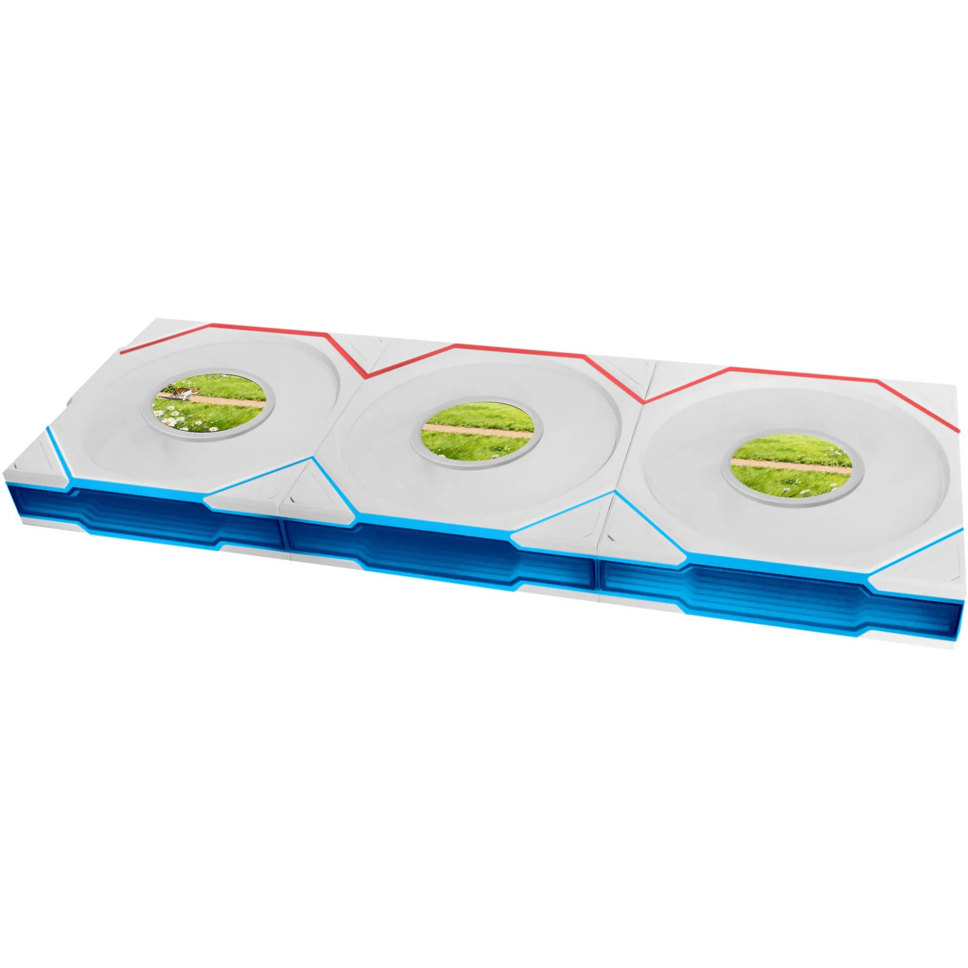 UNI FAN TL LCD FLEX 120 Wireless, Ventola - immagine 1