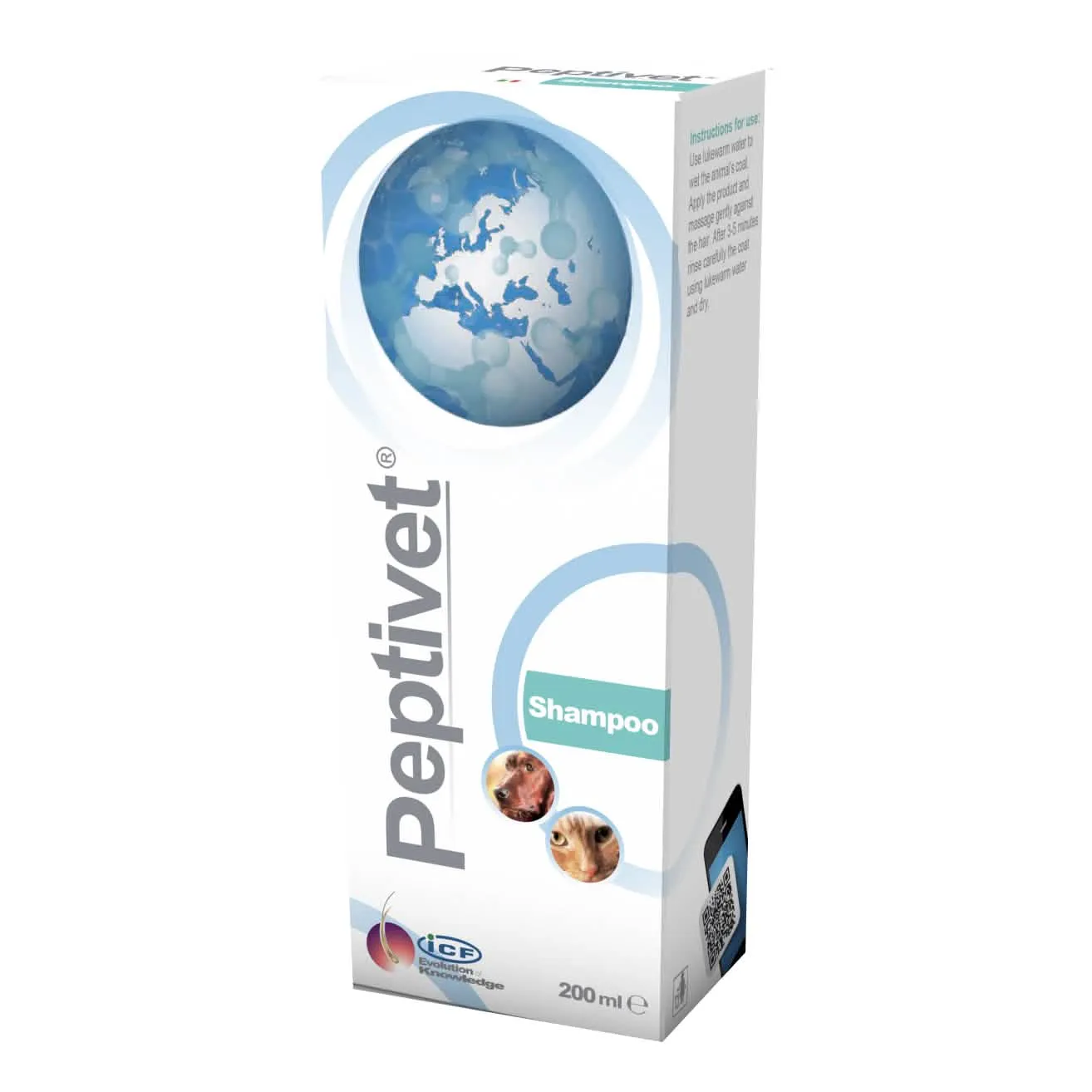 Peptivet Shampoo Pronto Uso 200 ml - immagine 1