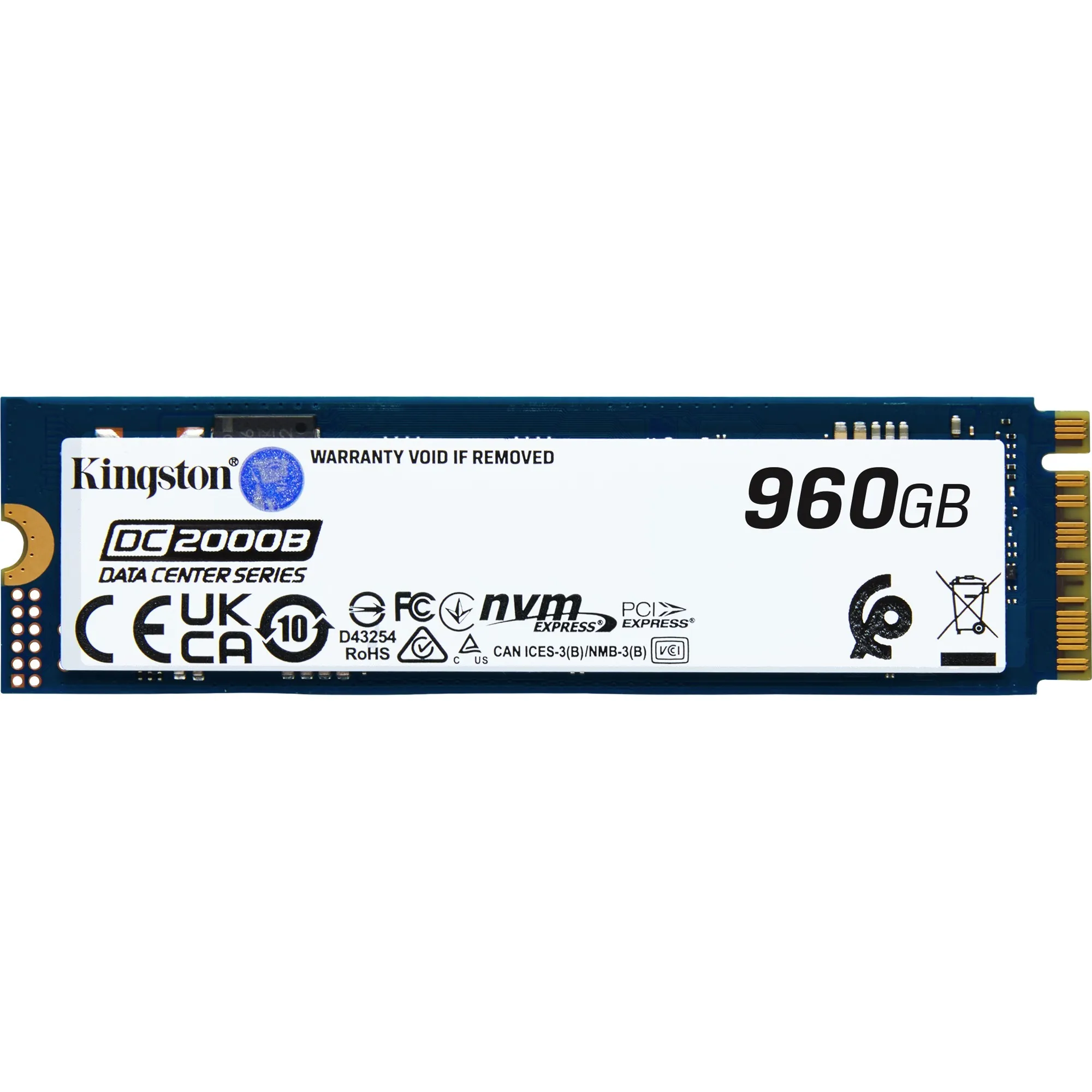 960G DC2000B PCIe 4.0 M.2 2280 Enterprise SSD, Disco a stato solido - immagine 1