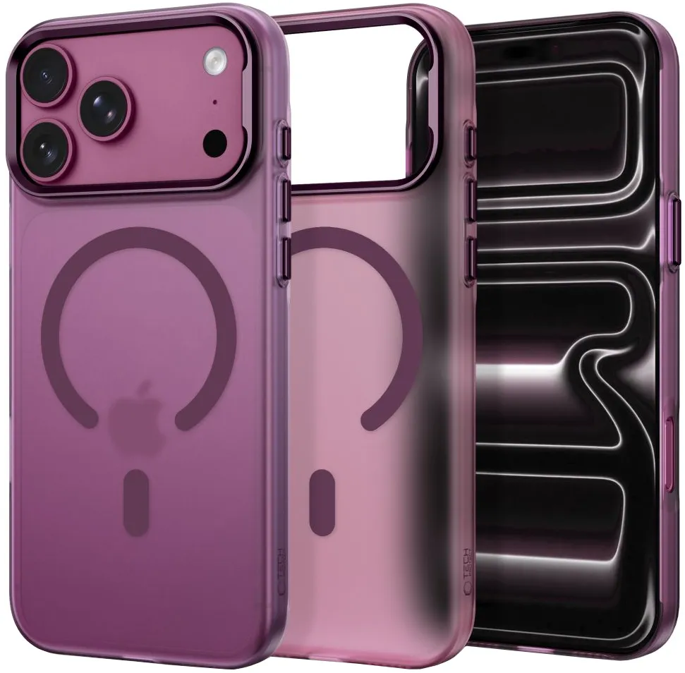 Custodia MagSafe per Apple iPhone 18 Pro / 17 Pro, Tech-Protect, MagZero, Vinaccia Opaca - immagine 1