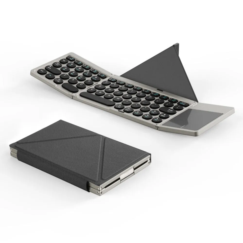 Tastiera Pieghevole Bluetooth DUX DUCIS, Nera - immagine 1