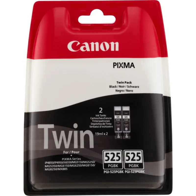 Canon Cartuccia d'inchiostro nero PGI-525PGBK (confezione doppia) - immagine 1