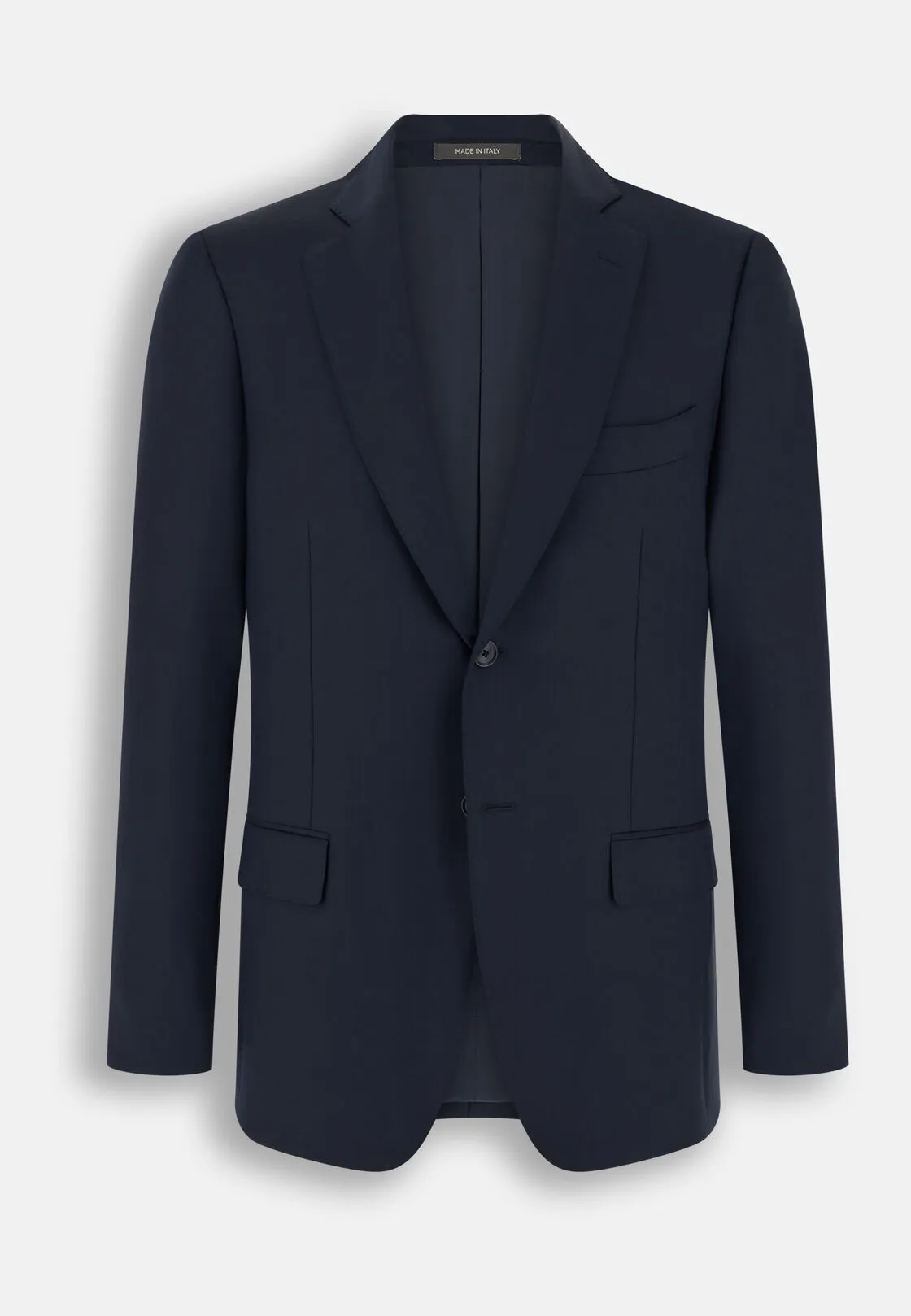 Boggi, Abito Gessato In Lana S130, Uomo, Navy, Taglia: 48 - immagine 6
