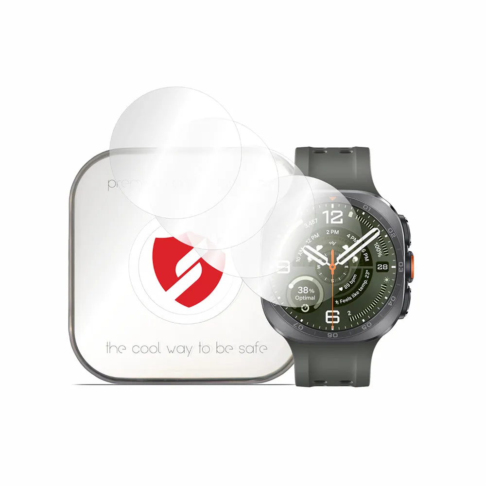 Pellicola Protettiva Smart Protection Premium Classic per Samsung Galaxy Watch Ultra2, Plastica, Set da 4 pezzi - immagine 1