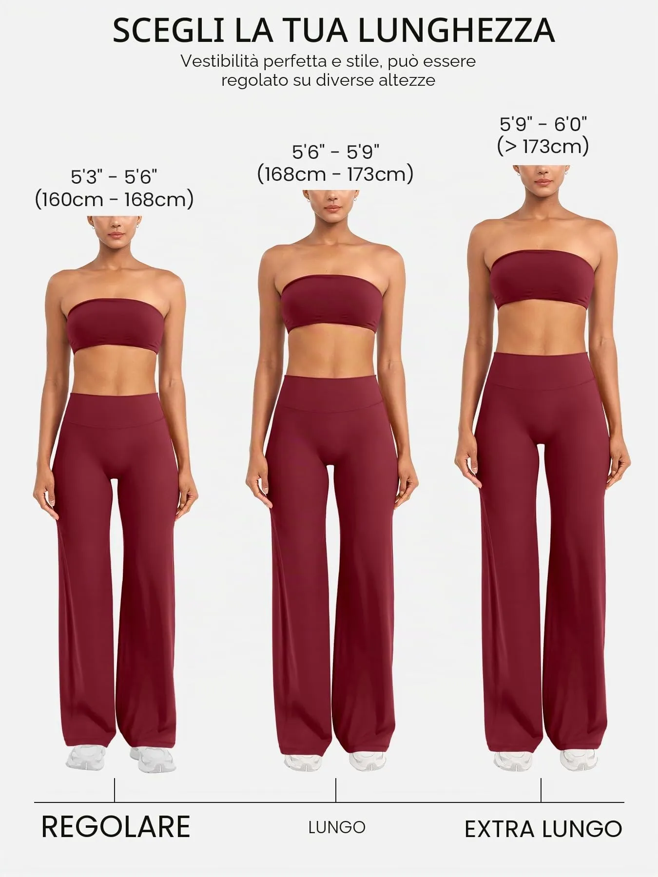 ZAAYO Leggings senza cuciture da donna a vita alta, leggings dritti a palloncino, leggings da yoga, leggings sportivi, leggings da palestra, pantaloni da yoga - regolare/lungo/extra lungo, XS Extra - immagine 4