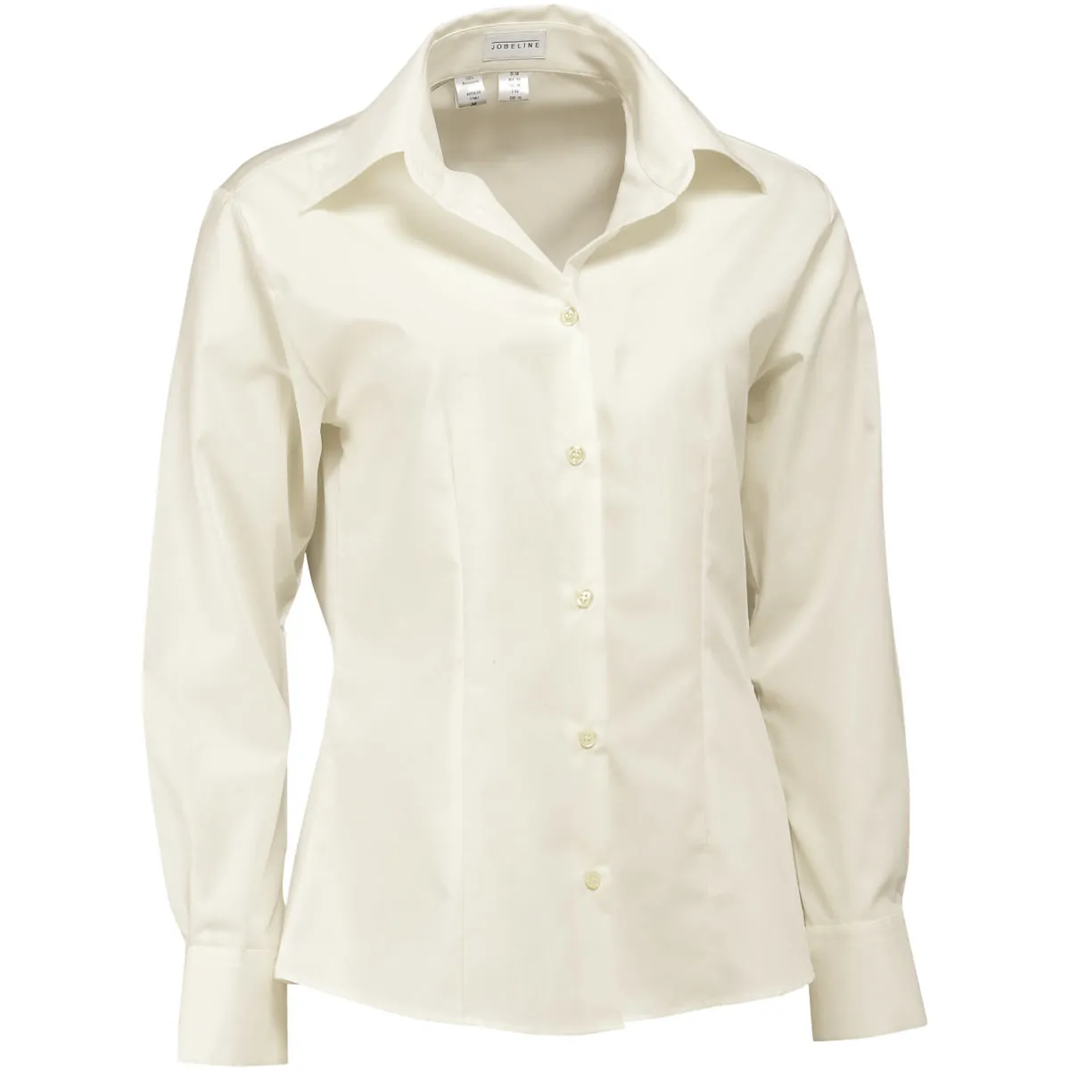 JOBELINE Camicetta Manuela maniche lunghe; Taglia 46; bianco crema - immagine 1