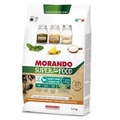 Morando SuperPetFood Dog Adult Mini Low Fat Tacchino e riso 2.5 kg - Croccantini per cani - immagine 1
