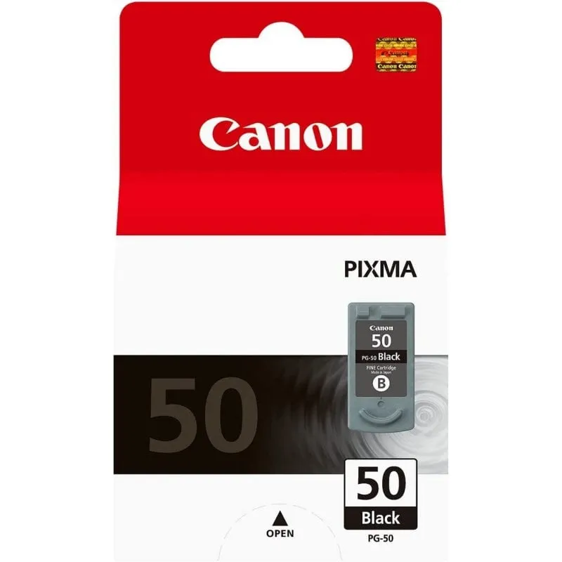 Canon Cartuccia d'inchiostro nero a resa elevata PG-50 BK - immagine 1