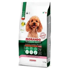 Morando Tradizioni Italiane Dog Adult Mini Maiale e ortaggi 1.5 kg - Croccantini per cani - immagine 1
