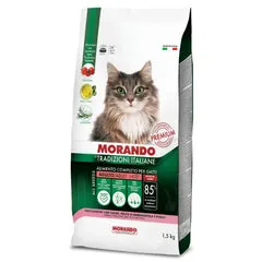 Morando Tradizioni Italiane Cat Adult Maiale e piselli 1.5 kg - Croccantini per gatti - immagine 1