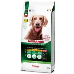 Morando Tradizioni Italiane Dog Adult All breeds Pollo e ortaggi 12 kg - Croccantini per cani - immagine 1