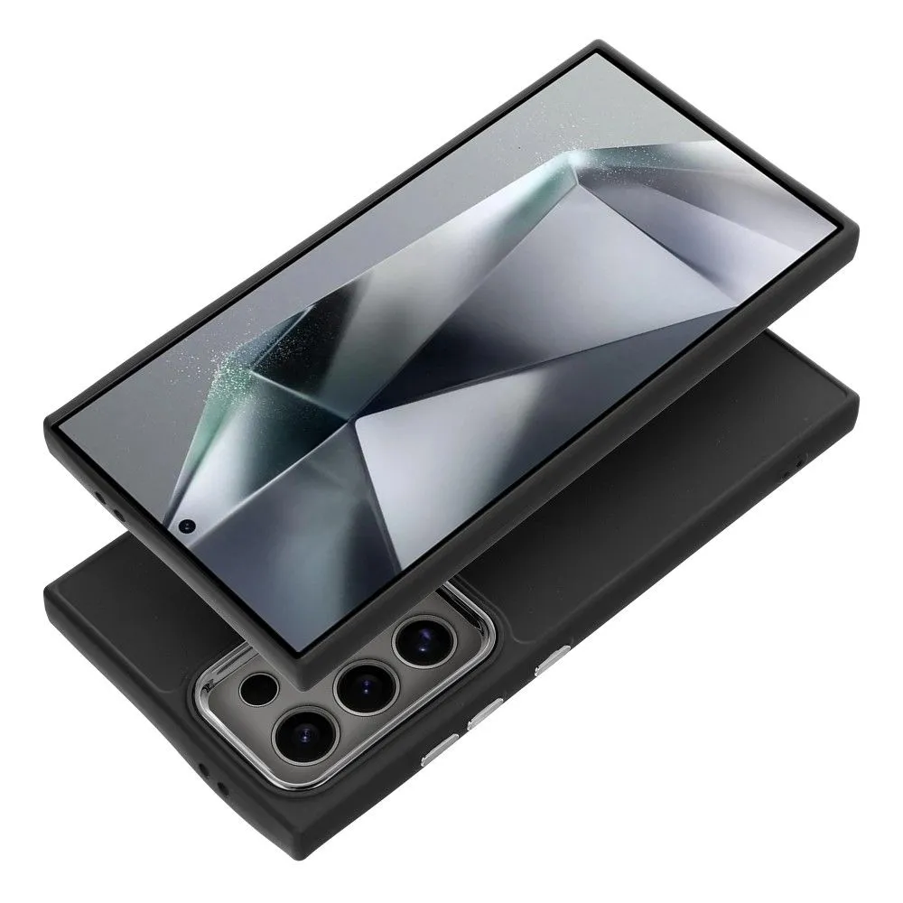 Custodia per Samsung Galaxy S24 FE S721, OEM, Frame, Nera - immagine 1