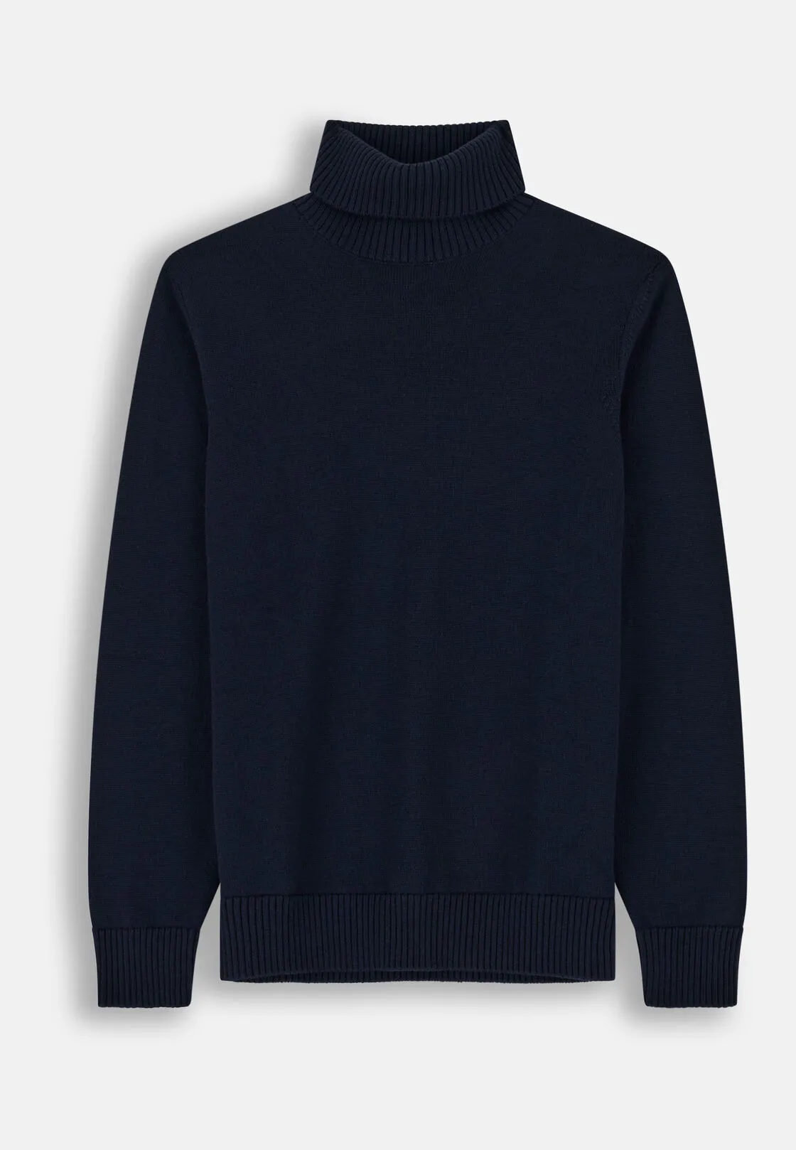 Boggi, Dolcevita In Lana Merino Extrafine, Uomo, Navy, Taglia: L - immagine 5