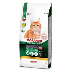 Morando Tradizioni Italiane Cat Adult Sterilized Pollo 1.5 kg - Croccantini per gatti - immagine 1