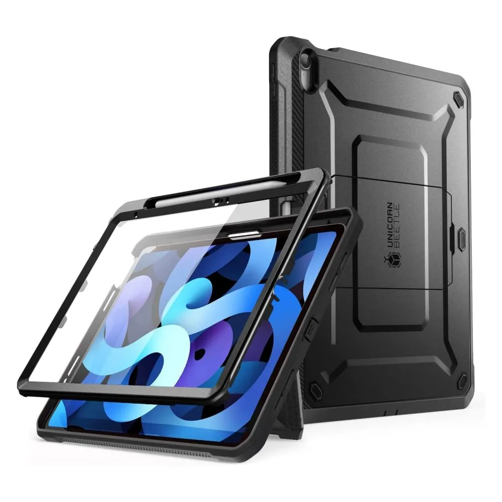 Custodia per Apple iPad (2025) / iPad (2022), Supcase, Unicorn Beetle Pro, Nera - immagine 1