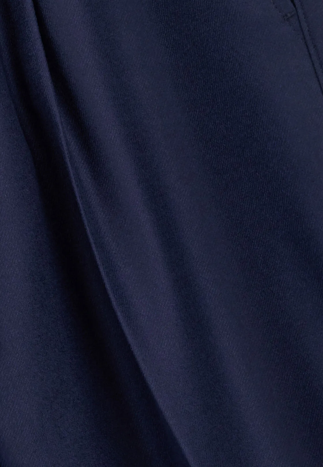 Boggi, Pantaloni City In Flanella Di Lana Melange, Uomo, Navy, Taglia: 46 - immagine 4