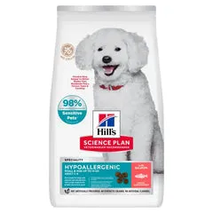 Hill's Science Plan Hypoallergenic Adult Small&Mini Dog al Salmone 1,5 kg - Croccantini per cani - immagine 1