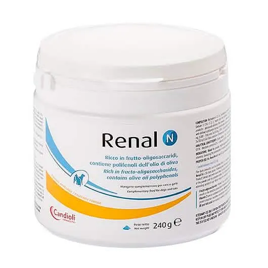 Renal N Candioli 240g | Insufficienza Renale Cronica Cane Gatto - immagine 1