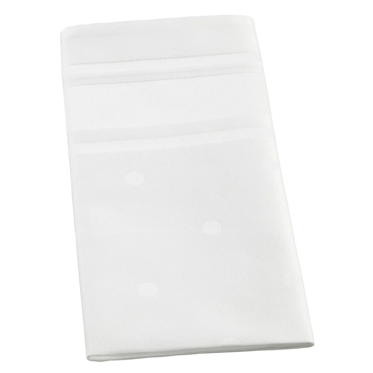 6x ERWIN M. Tovagliolo Zaffiro; 50x50 cm (LxL); bianco; 6 pz. / Pacco - immagine 1