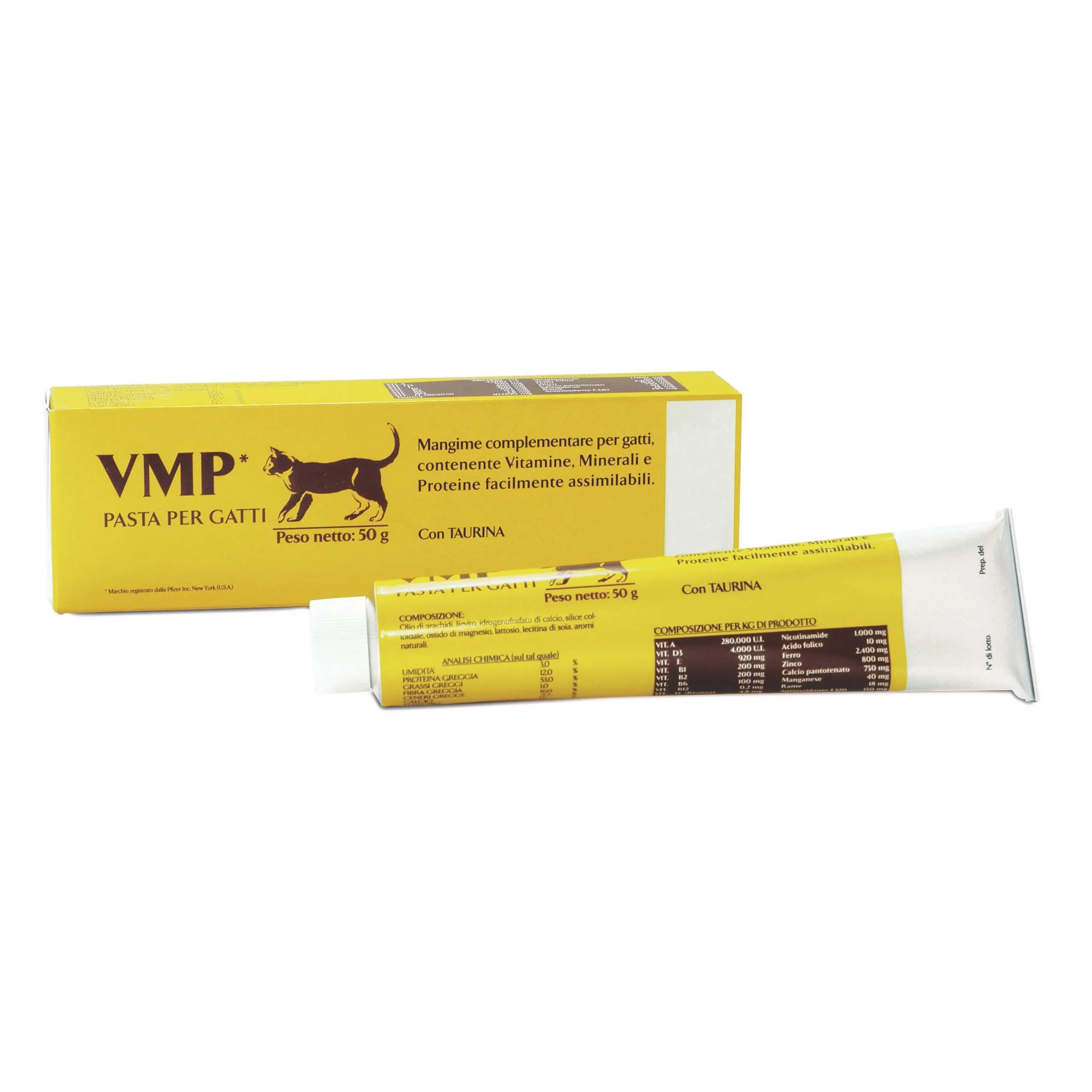 Vmp pasta per gatti tubo 50 g - immagine 1