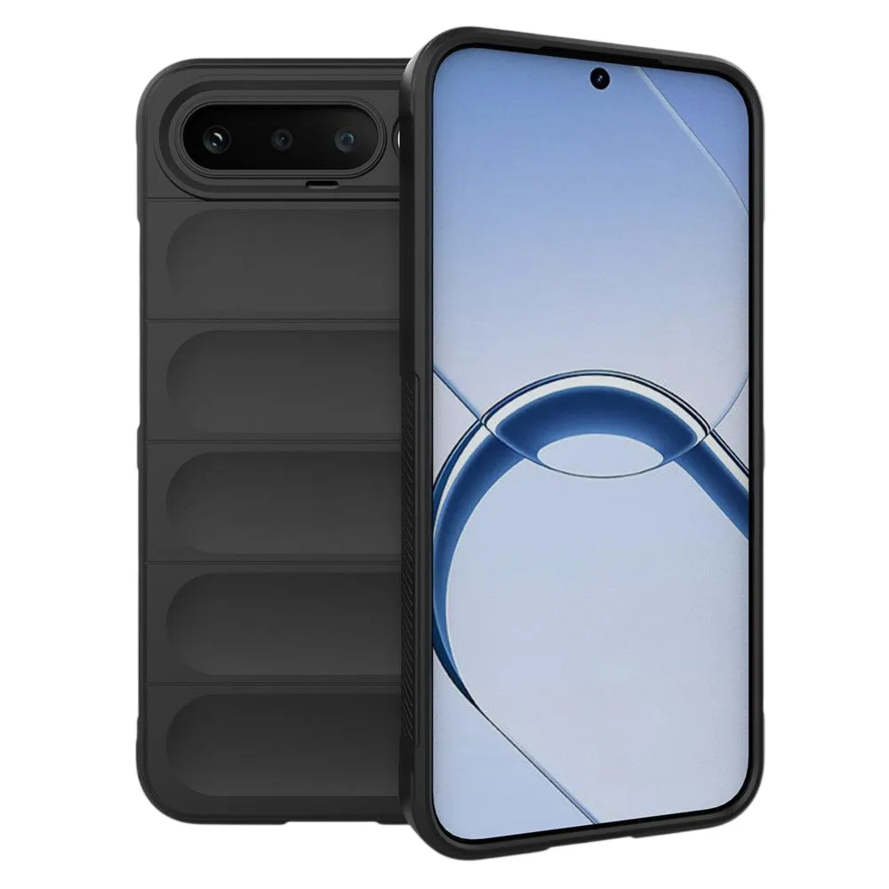 Custodia per Realme 16, Techsuit, Magic Shield, Nera - immagine 1