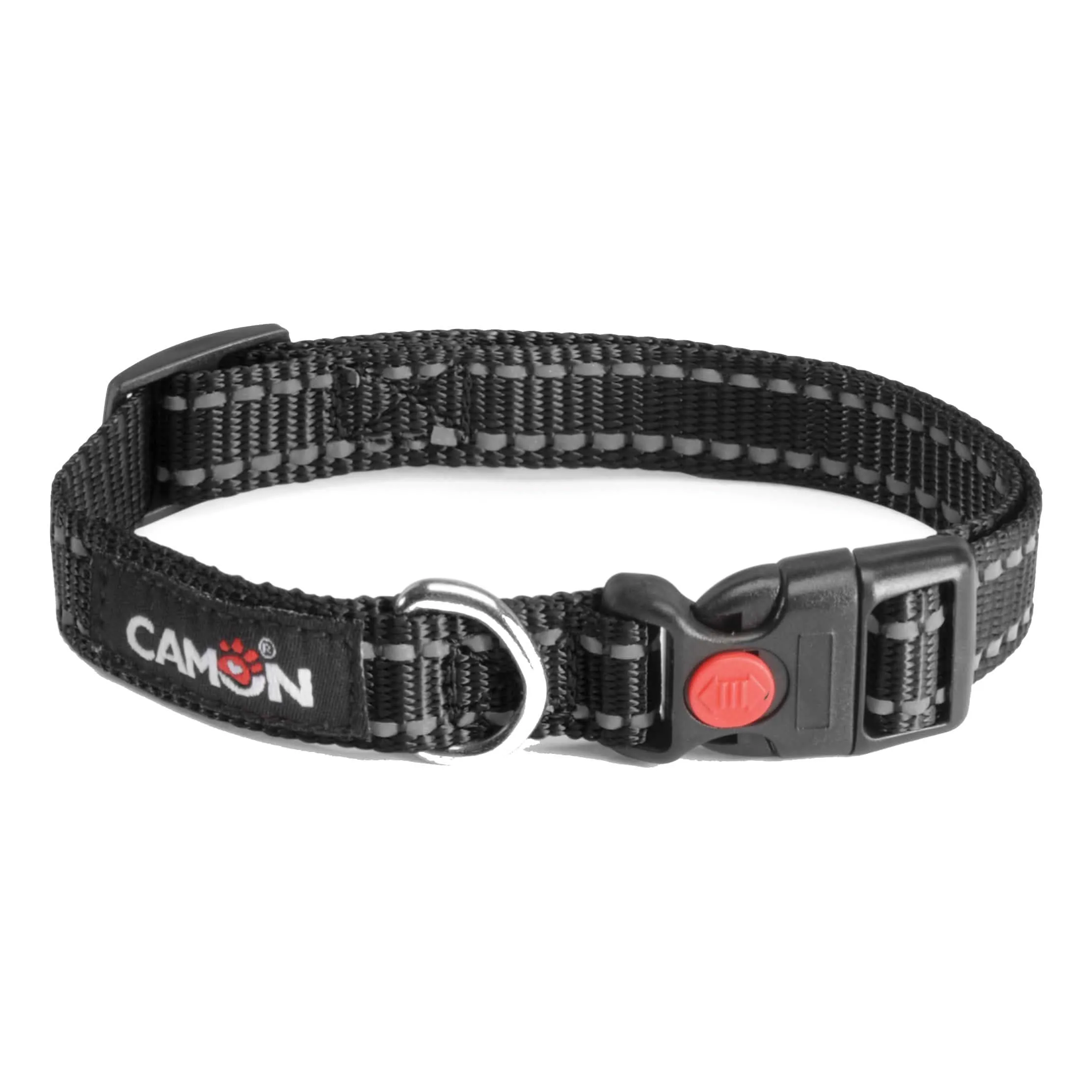 Collare lowtension reflex nero 15 mm x 26/40 cm - immagine 1