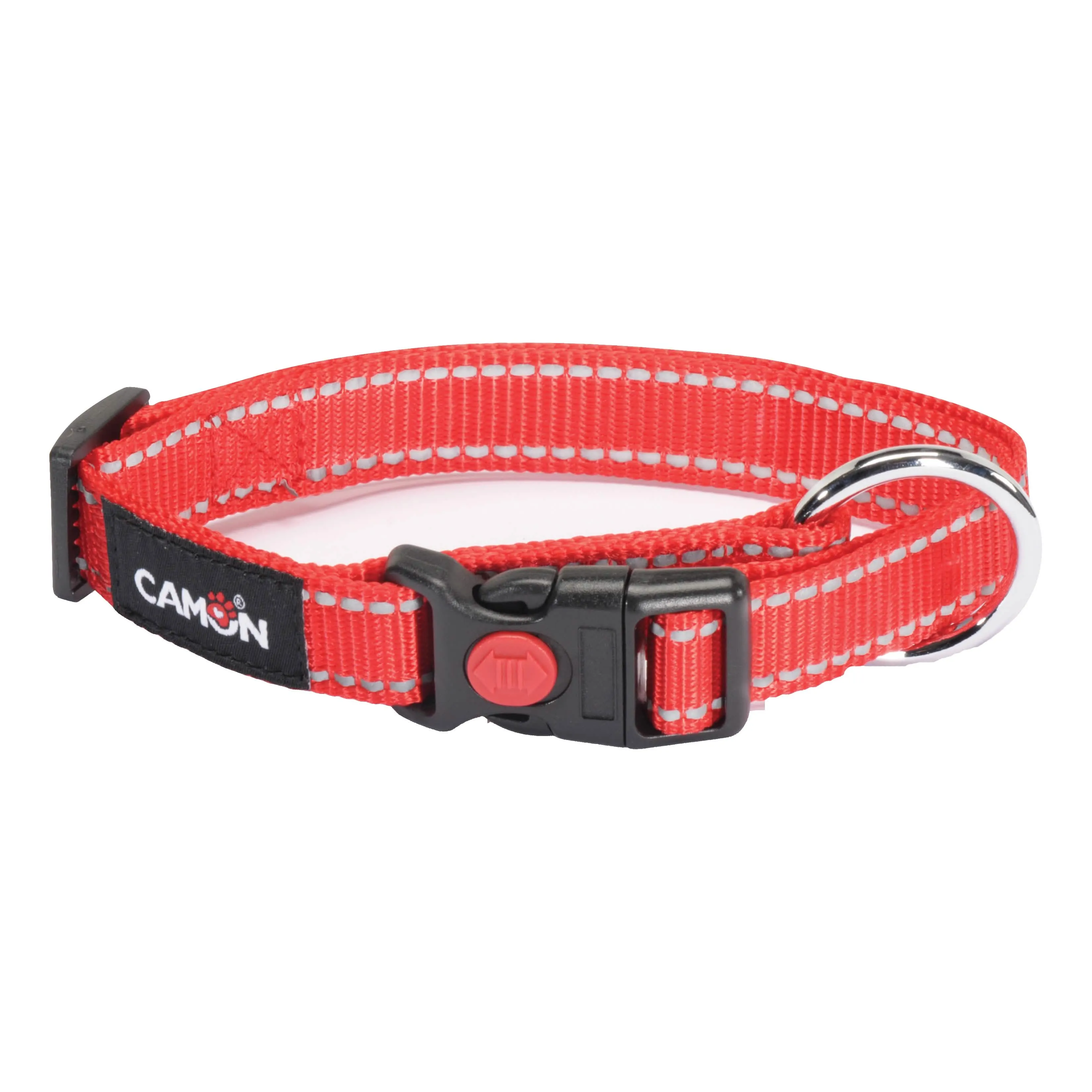 Collare lowtension reflex rosso 20 mm x 33/53 cm - immagine 1