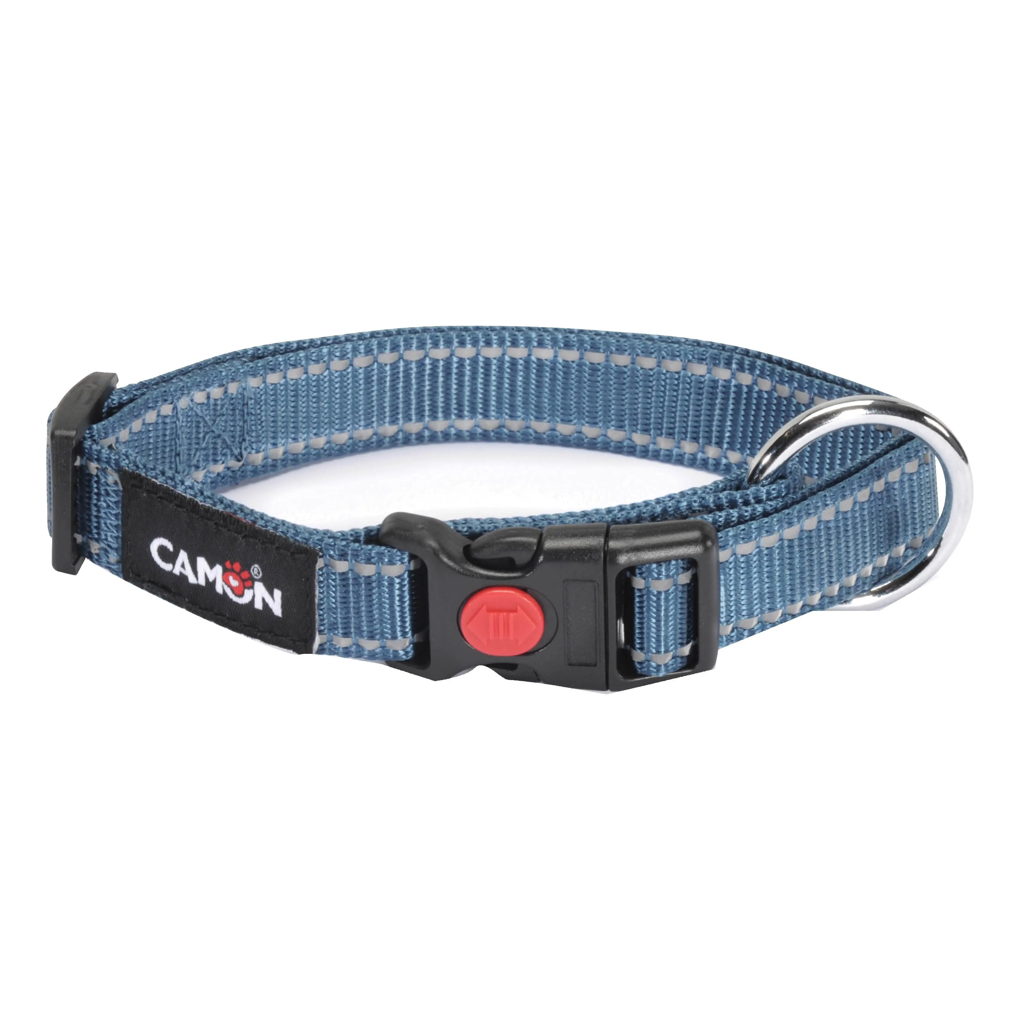 Collare lowtension reflex blu 25 mm x 42/68 cm - immagine 1