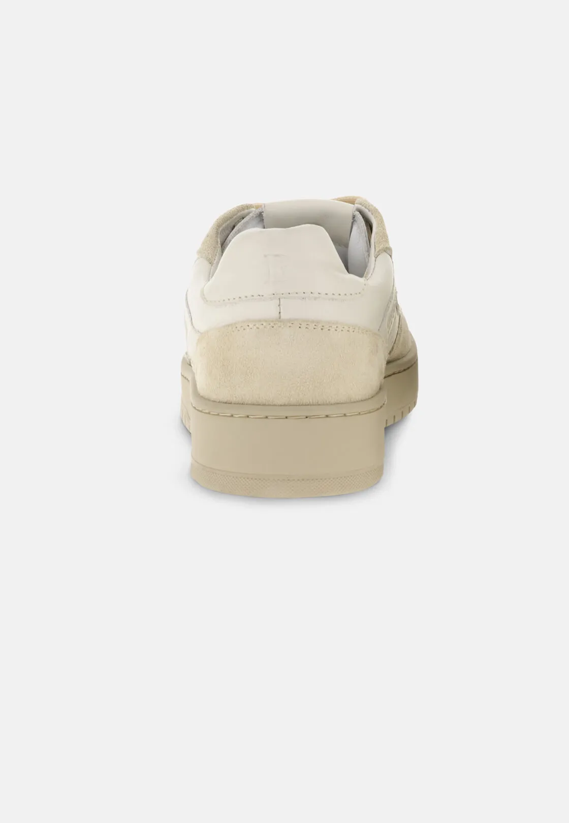 Boggi, Sneakers Origin In Misto Pelle, Uomo, Offwhite, Taglia: 46-12 - immagine 5