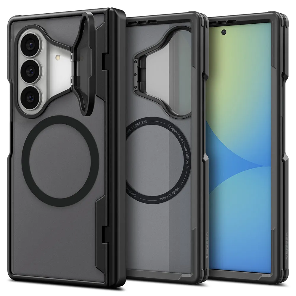 Custodia MagSafe per Samsung Galaxy Z Fold8 Ultra F976, Spigen, Optik Armor Pro, Nera ACS11500 - immagine 1