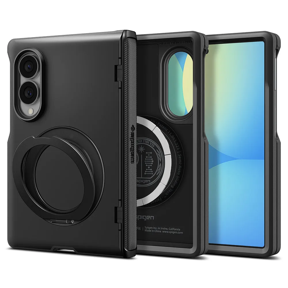 Custodia MagSafe per Samsung Galaxy Z Fold8 F971, Spigen, Slim Armor Pro S, Nera ACS11779 - immagine 1