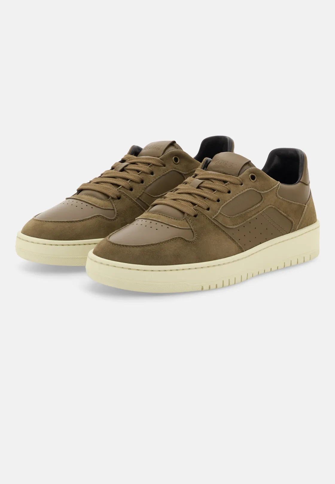 Boggi, Sneakers Origin In Misto Pelle, Uomo, , Taglia: 46-12 - immagine 3