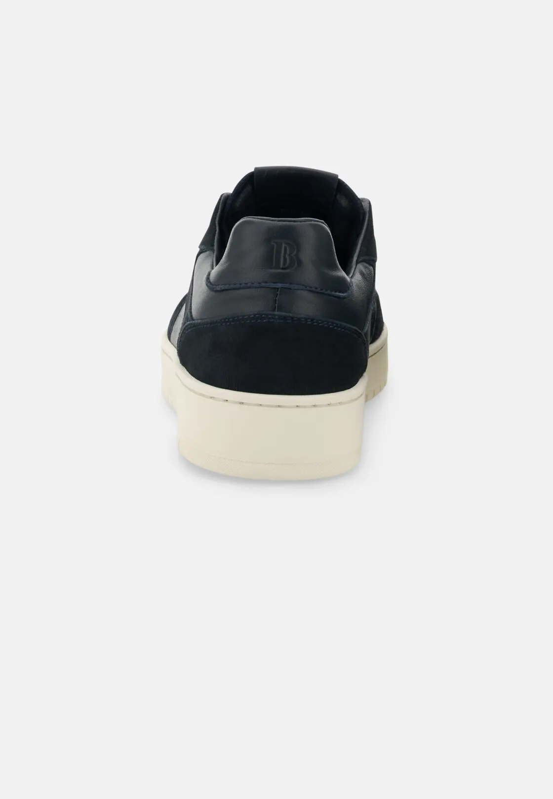 Boggi, Sneakers Origin In Misto Pelle, Uomo, Navy, Taglia: 40-6 - immagine 5
