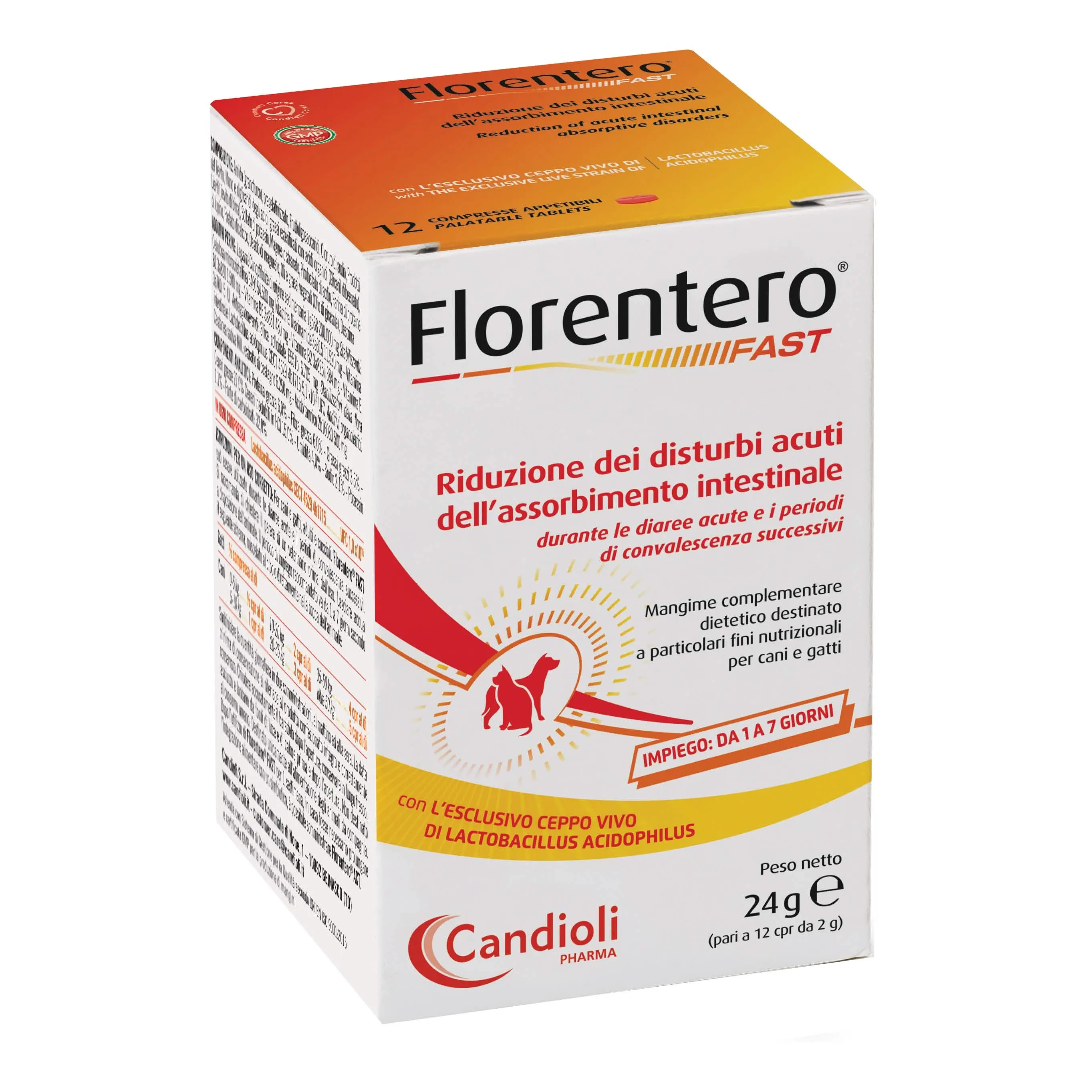 Florentero Fast Barattolo da 12 Compresse Appetibili - immagine 1
