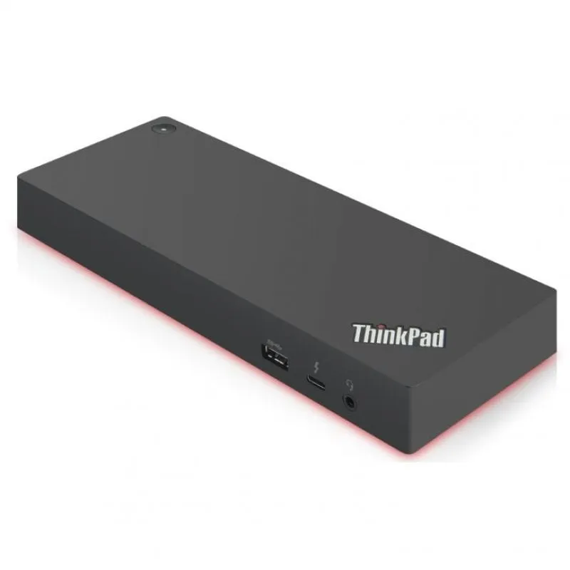 Lenovo 40AN0135EU replicatore di porte e docking station per laptop Cablato Thunderbolt 3 Nero, Rosso - immagine 1
