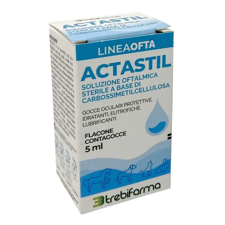 Actastil Soluzione Oftalmica - Gocce Oculari Protettive e Idratanti 5ml - immagine 1