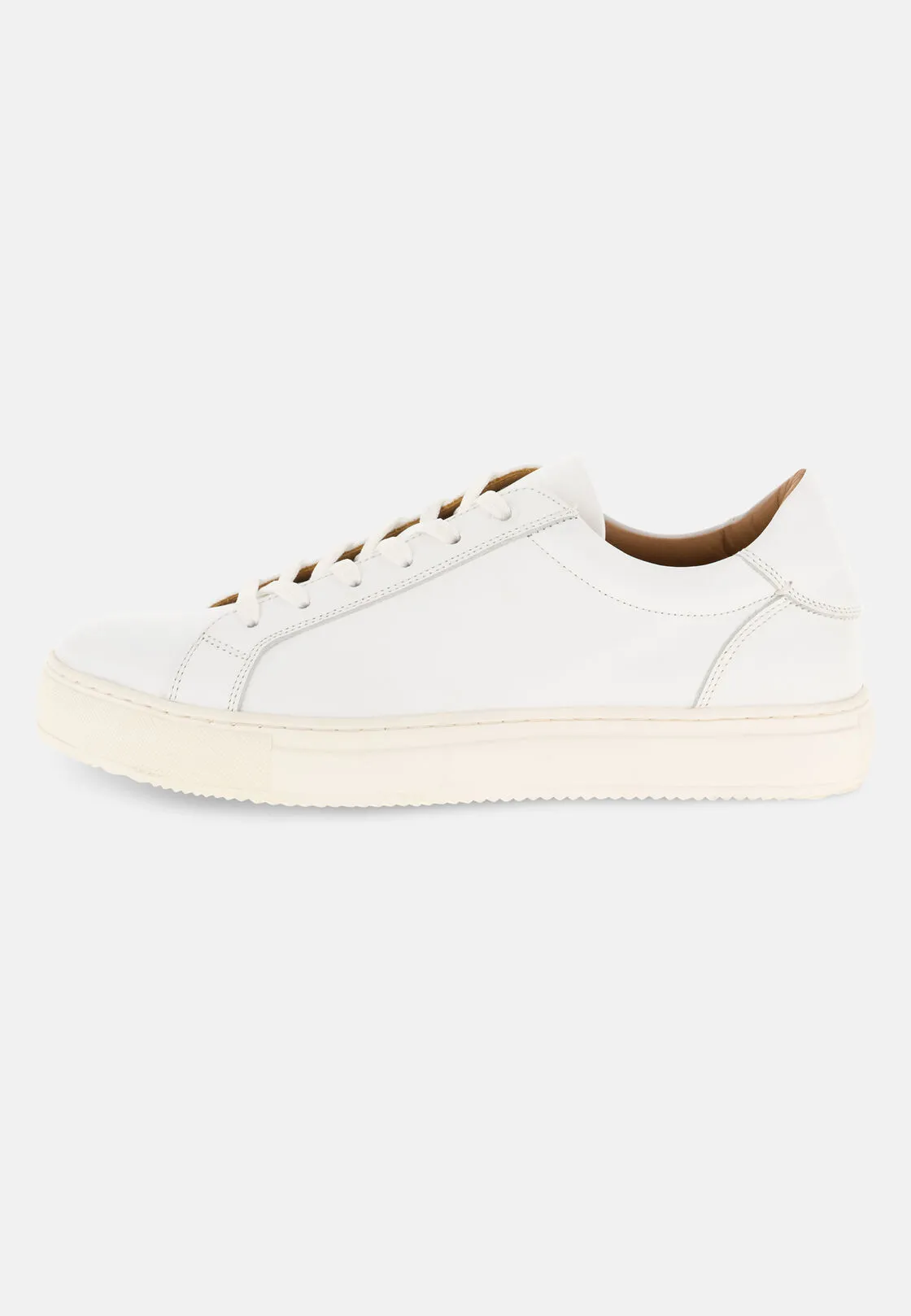 Boggi, Sneakers In Pelle Bianca, Uomo, Bianco, Taglia: 11 - immagine 1