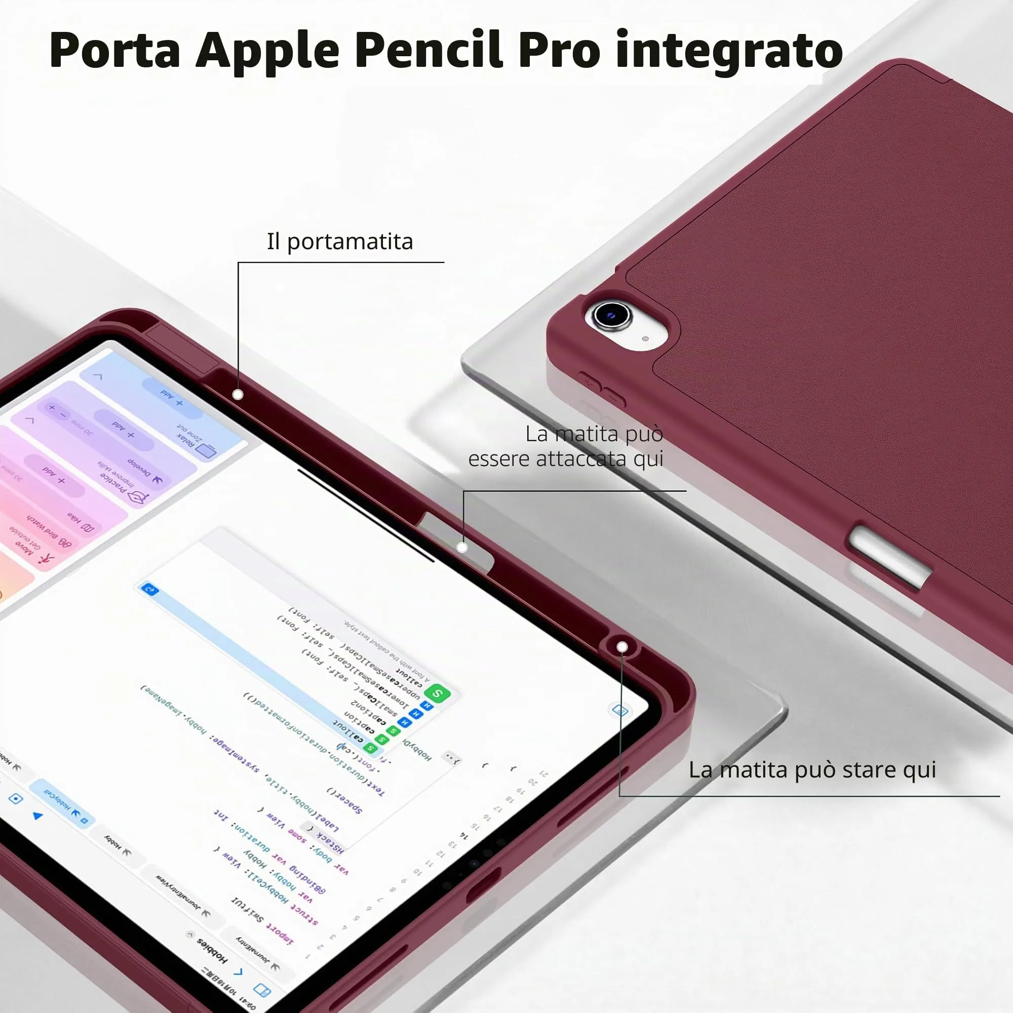EasyAcc Cover Compatibile con iPad Air 11 Pollici M4/M3/M2 2026/2025/2024 - immagine 5