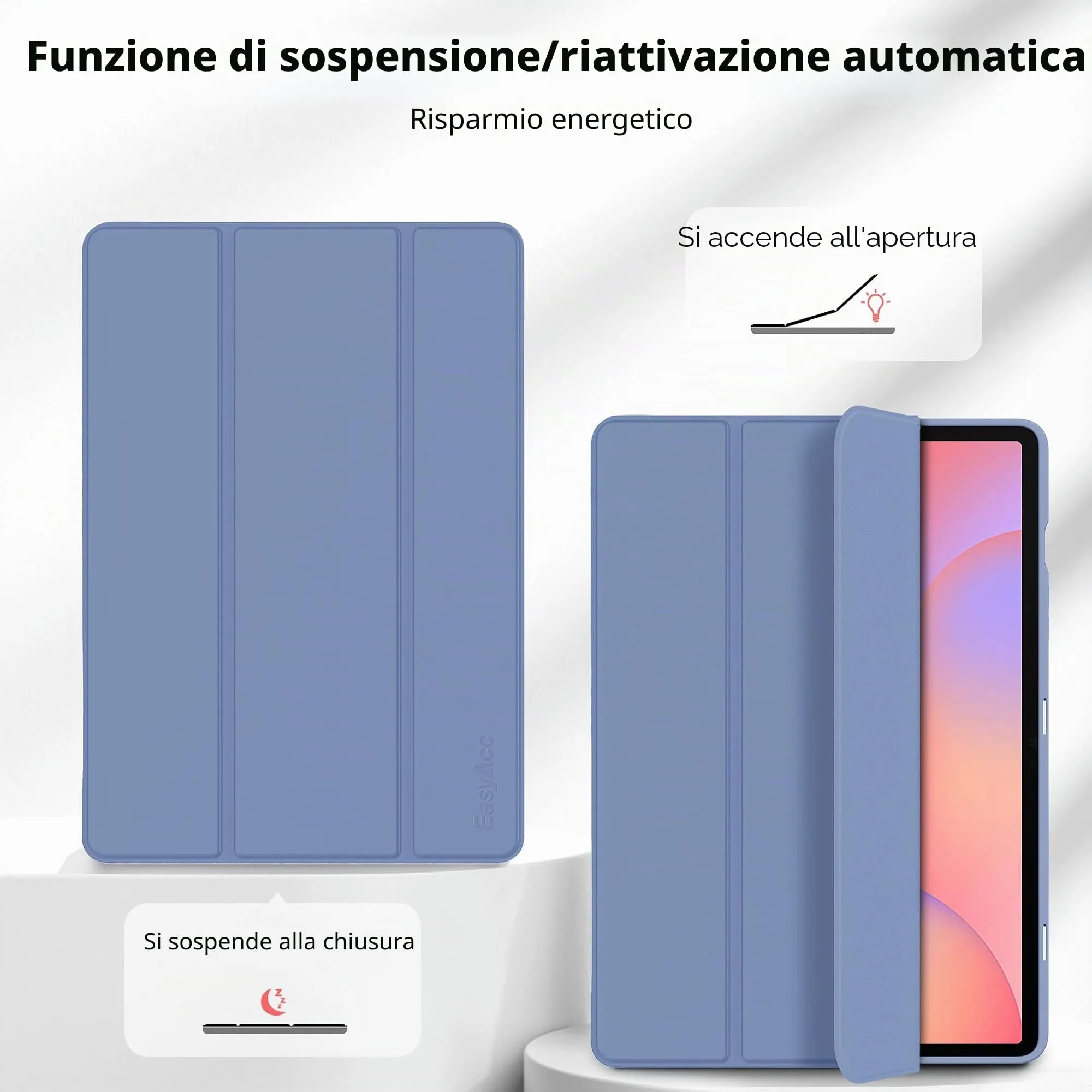 EasyAcc Custodia Cover Compatibile con Samsung Galaxy Tab S10 Lite - immagine 6