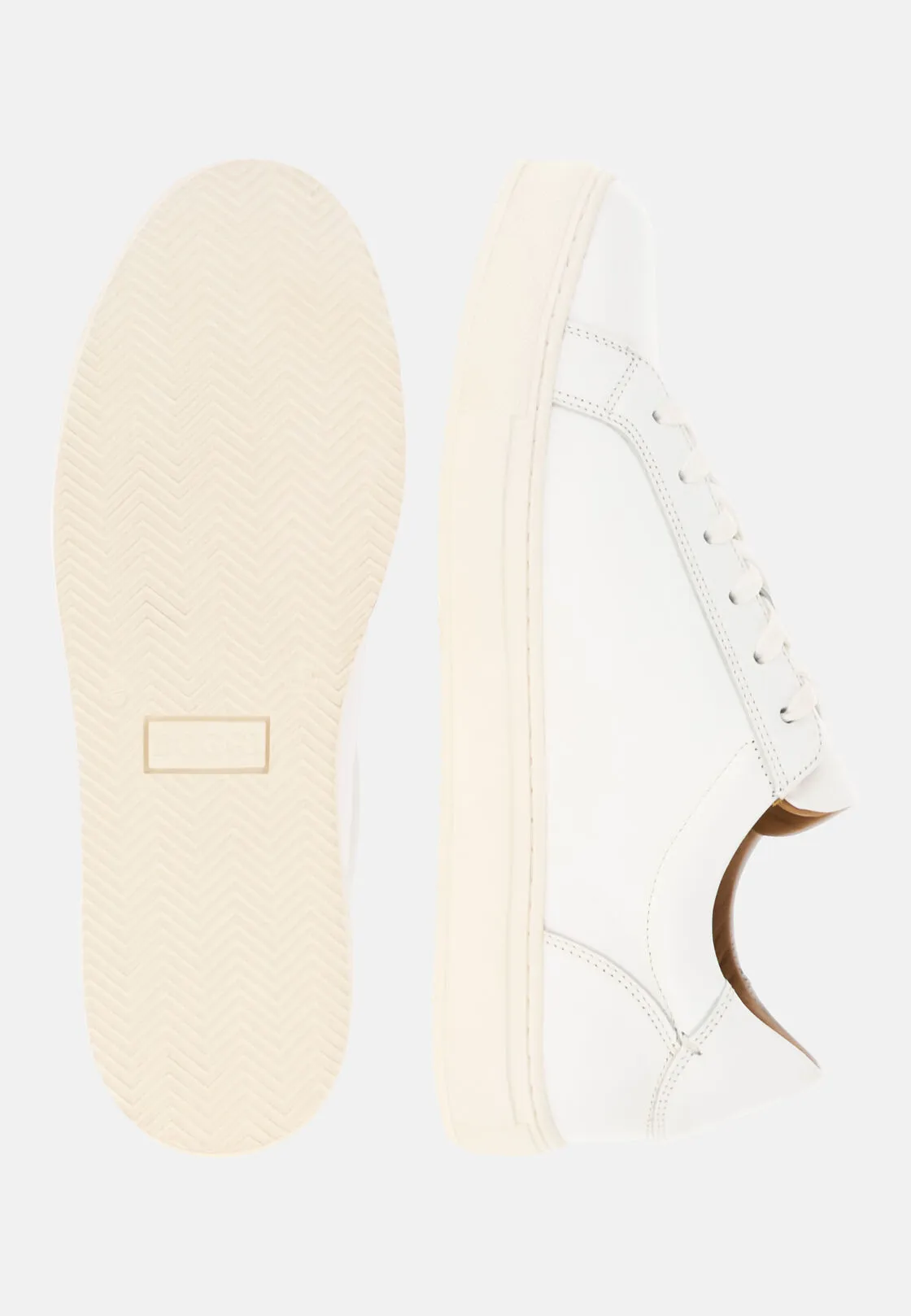 Boggi, Sneakers In Pelle Bianca, Uomo, Bianco, Taglia: 8 - immagine 4
