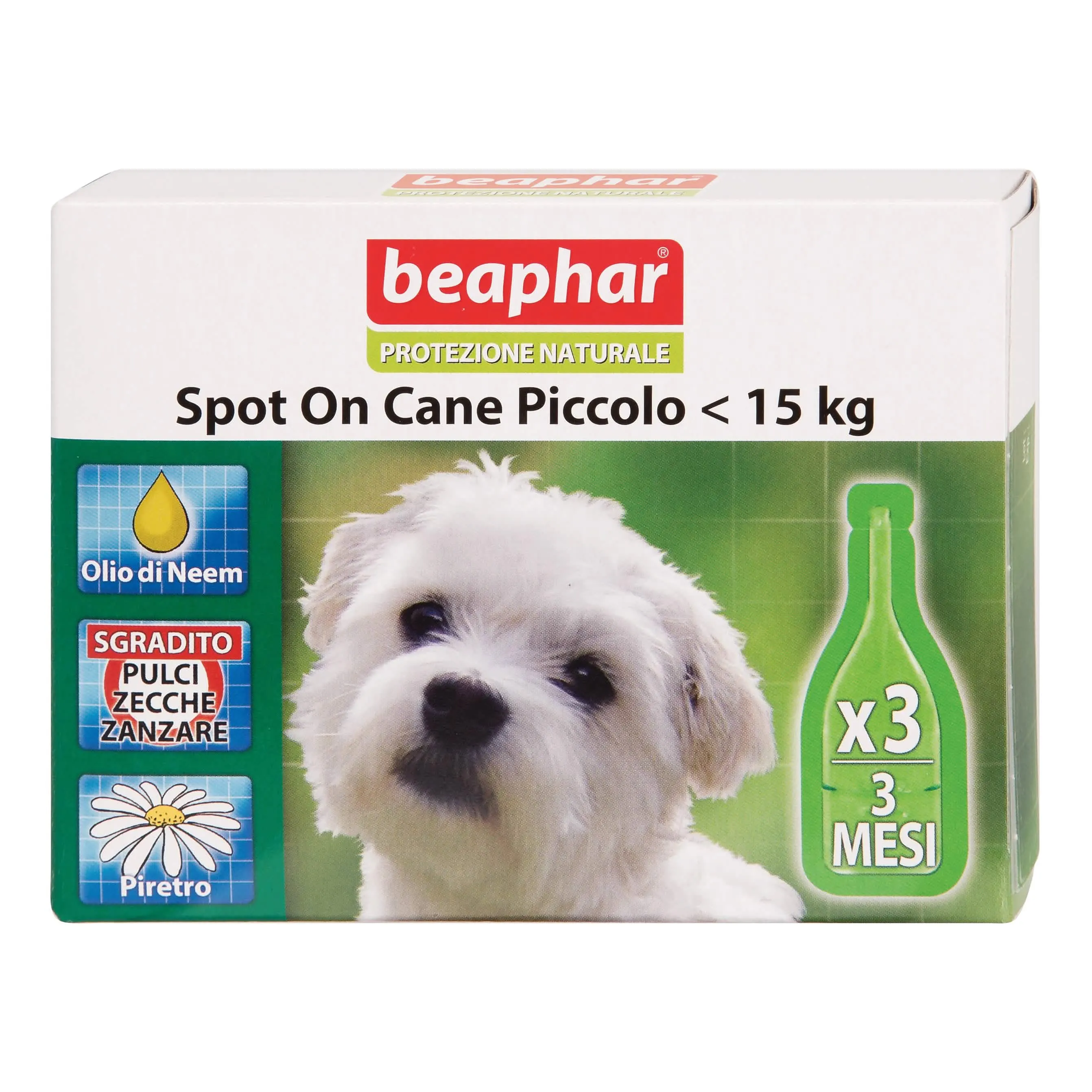 Protezione nat spot on cane tp 3 pipette da 1 ml - immagine 1