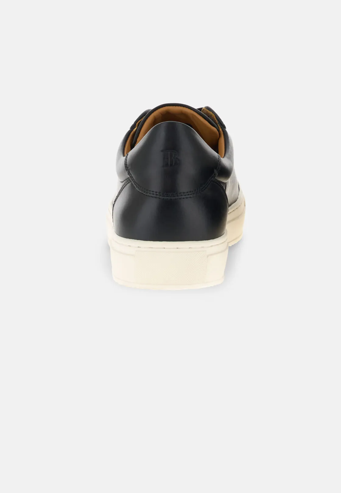 Boggi, Sneakers In Pelle Nera, Uomo, Nero, Taglia: 10 - immagine 5