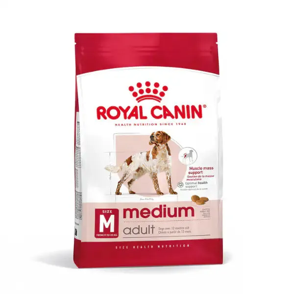 Royal Canin Medium Adult 4 kg - Croccantini per cani - immagine 1