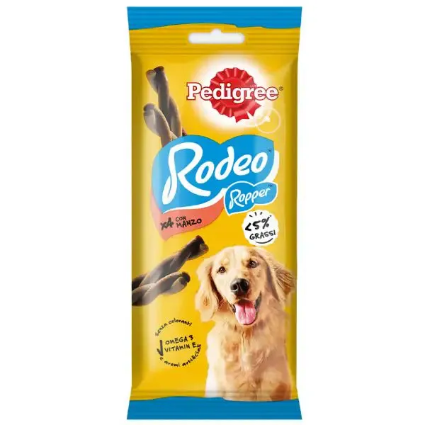 Pedigree Rodeo Ropper snack per cani 4 stick - immagine 1