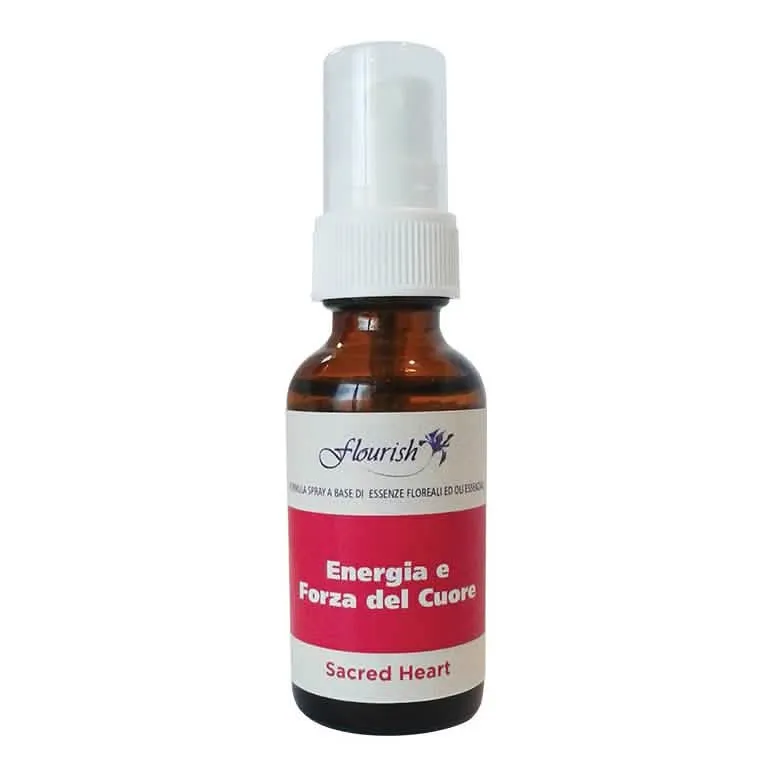 Sacred heart energia e forza del cuore spray orale 30 ml - immagine 1