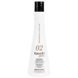Shampoo capelli Keratin Plex Riparatore Con Cheratina Idrolizzata (250ml) - immagine 1