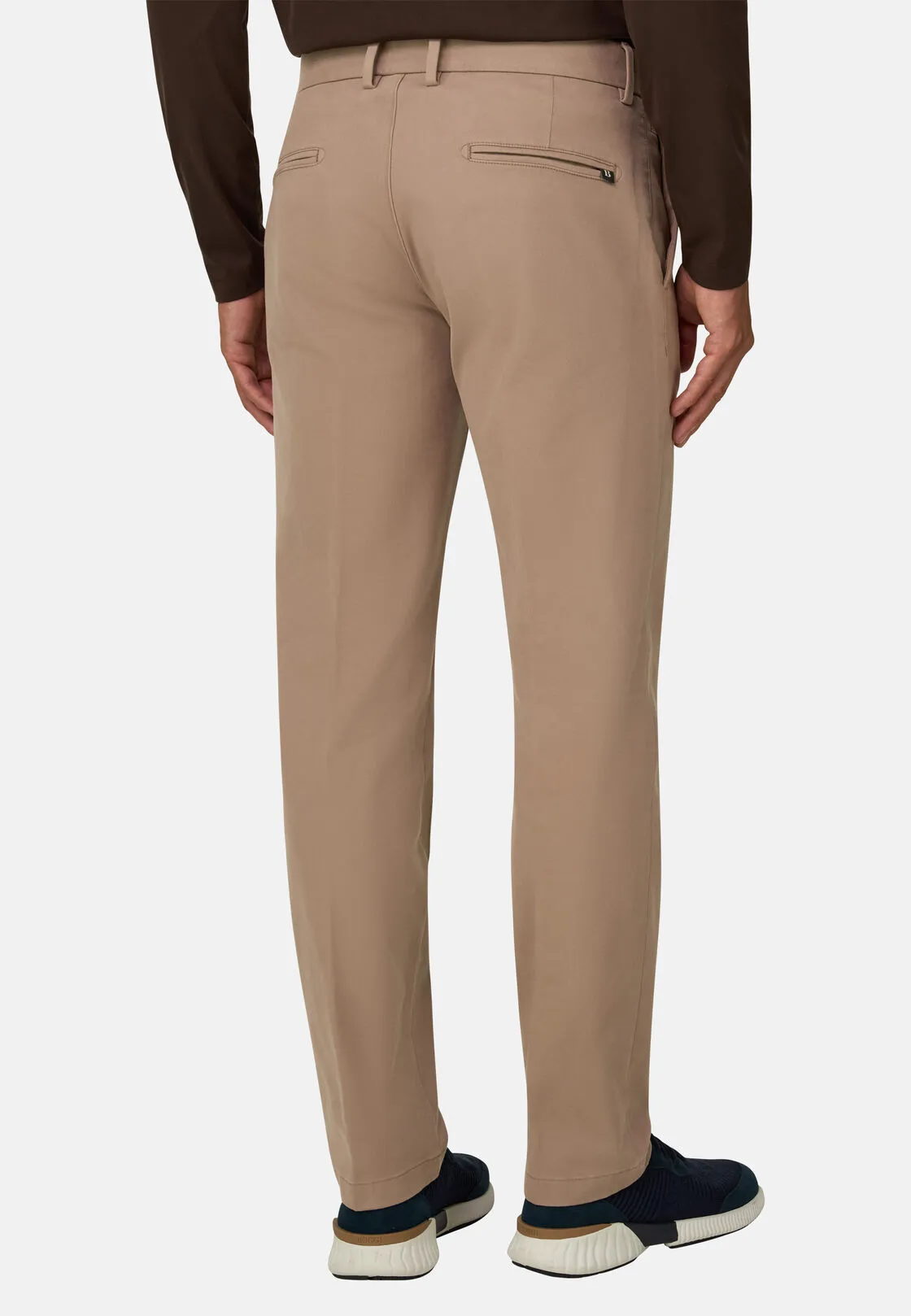 Boggi, Pantaloni In Cotone Elasticizzato, Uomo, , Taglia: 33 - immagine 5