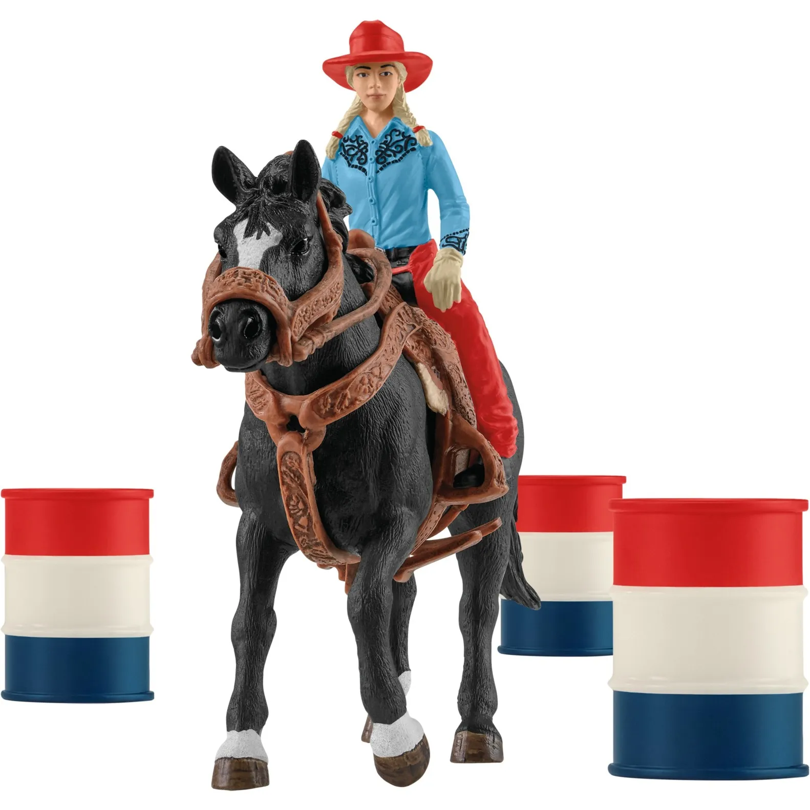 Cowgirl Barrel Racing Fun, Gioco figura - immagine 1