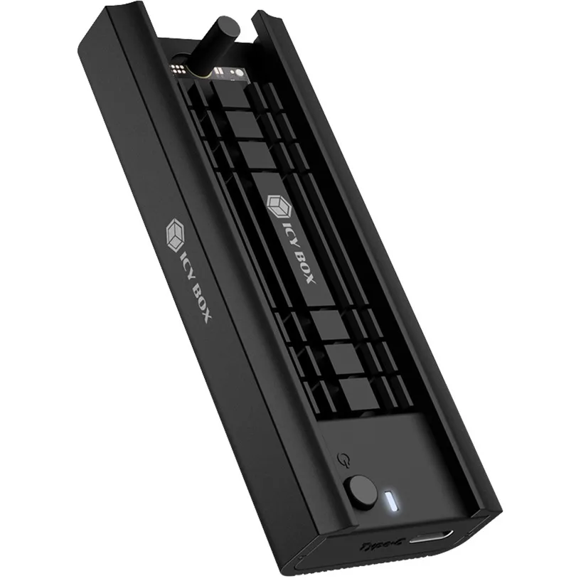 IB-180MC-C31 Box esterno SSD Nero M.2, Disk enclosure - immagine 1