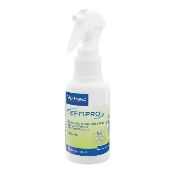 Virbac Effipro antiparassitario Spray per cani e gatti 100 ml - Antiparassitario per cani - immagine 1